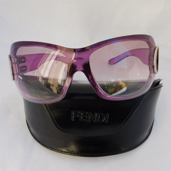 SOLD-VINTAGE CHRISTIAN DIOR PURPLE SUNGLASSES - Picture 5 of 8